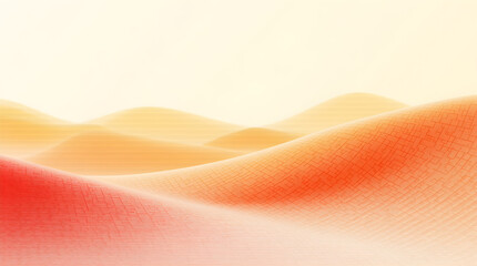 Soft Abstract Orange Yellow Red Sand Dunes Desert Waves Texture Background