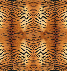 Animalprint de piel de tigre © dan