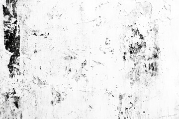 Grunge Texture of Weathered White Wall
