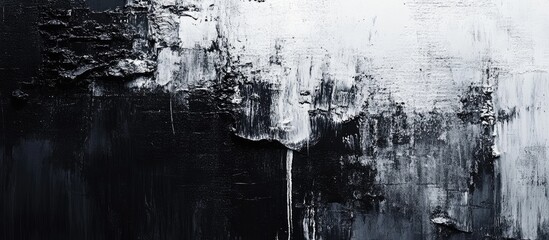 Monochrome abstract texture featuring black and white patterns with a high-tech appearance creating a striking visual effect and artistic fusion.