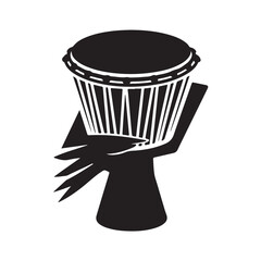 tabla icon design silhouette vector illustration