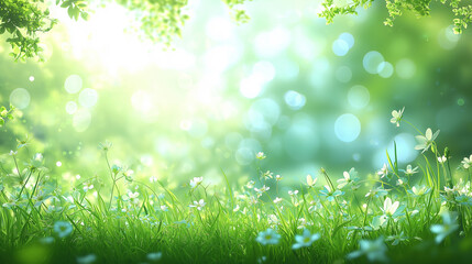 Fototapeta premium Fresh and healing natural background