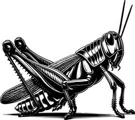 Rainbow Grasshopper Dactylotum bicolor icon 13