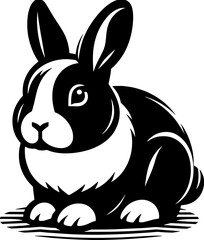 Obraz premium Rabbit animal icon 6