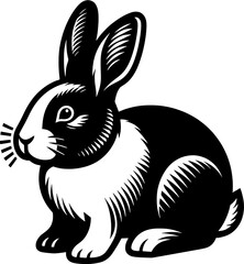 Rabbit animal icon 5
