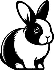 Rabbit animal icon 4