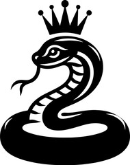 Fototapeta premium Queen Snake icon 6