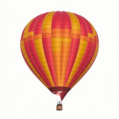 Colorful Hot Air Balloon in Flight.
