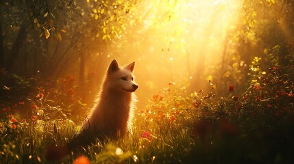 Abstract background for being kind to animals