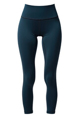 Stylish navy blue leggings for active and casual wear.