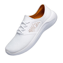 Stylish white sneaker for comfort and casual wear.