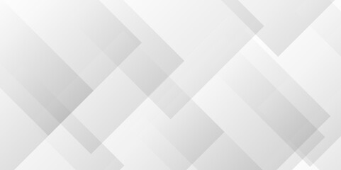 Abstract Overlap cube vector element modern diamond triangle paper white and gray technology pattern web corporate brochure layer space texture background.	