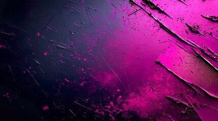 Magenta and Bronze Splattered Brushstroke Art with Halftone Explosions and Grunge Splatter for Vibrant Wallpaper
