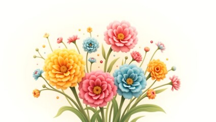 bouquet of colorful flowers