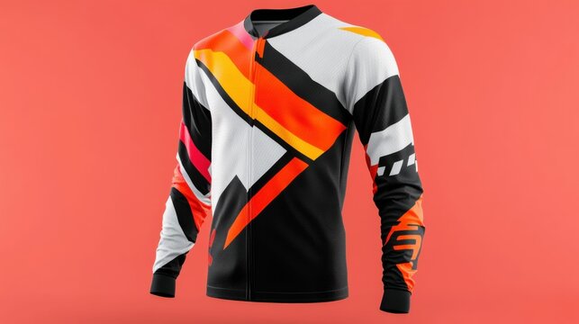 MTB Jersey Long Sleeve T-Shirt for Motorcycle and Motocross Sports