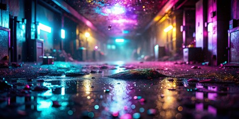 Obraz premium Urban Decay Glitter Texture: Grunge Background for Product Display