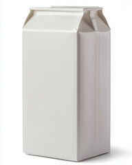Milk carton isolated on white background
