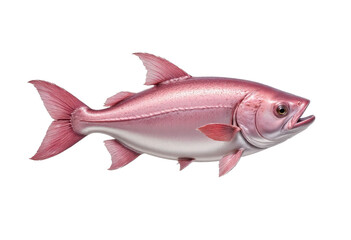 Pink Fish with Transparent Background