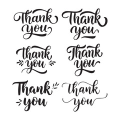 Thank you , calligraphy, lettering card. Vector calligraphy isolated on white background .eps
