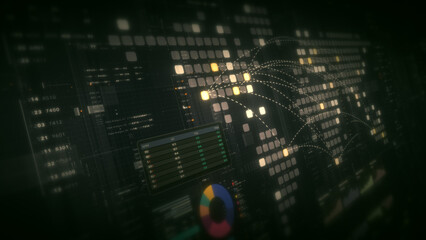 Dynamic data visuals for business info graphics, animated charts, and data-driven insights for a...