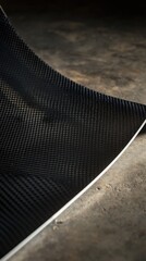 Precision Cut Carbon Fiber Plate with Geometric Design