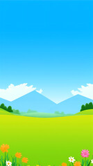 Obraz premium Bright Mountain Bloom