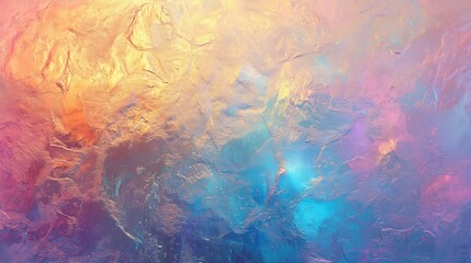 Iridescent Holographic Foil Texture