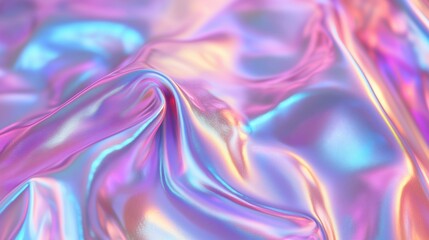 Iridescent Holographic Foil Texture