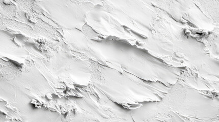 Obraz premium Textured white plaster surface with abstract pattern