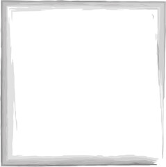Frame square ink grunge. Design elements