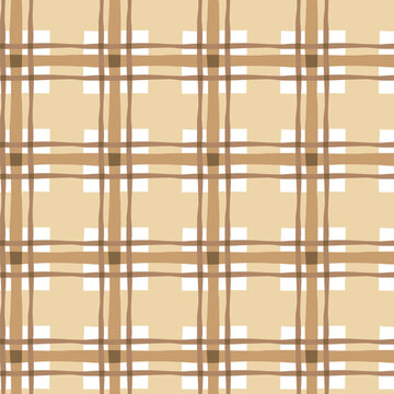 Burberry plaid Scottish traditional tartan pattern for fabric and textile printing, wallpaper, background and wrapping paper.