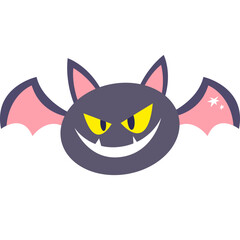 Halloween elements and characters illustration