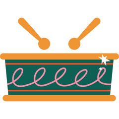 Christmas minimal illustration