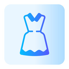 Obraz premium dress gradient icon