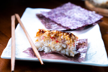 Easy Sushi Bake. Sushi Casserole.