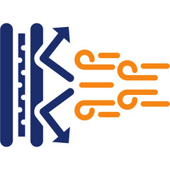 Windproof Fabric Icon