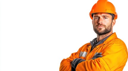 Portrait of a Confident Construction Worker