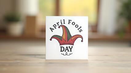 Greeting Card for April Fool's Day Celebration