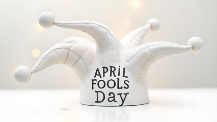 White April Fool's Day Celebration Festive