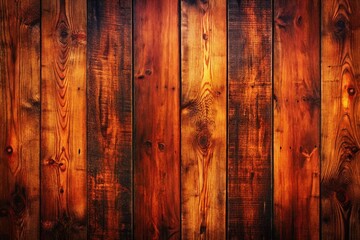 Obraz premium Vintage Wood Paneling Background: Rustic Texture with Scratches and Knots