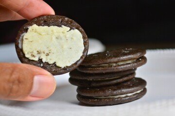Cookies on a plate