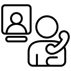Client Call Icon