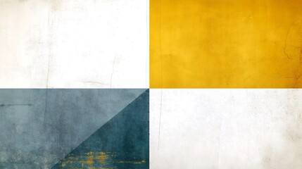 Colorful geometric patterns with textured surfaces in modern design