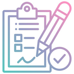 Fototapeta premium Task List Icon