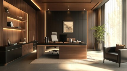 Modern Executive Office Interior Design