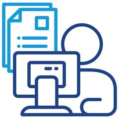 Obraz premium Work Load Icon