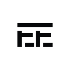 EE monogram logo design letter text name symbol monochrome logotype alphabet character simple logo