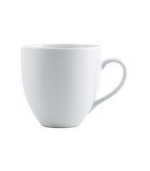 Obraz premium white cup isolated on white