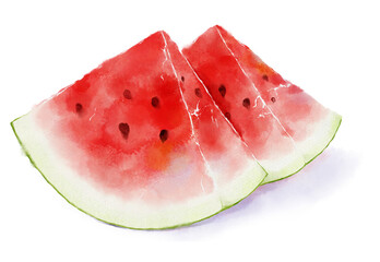 slice of watermelon