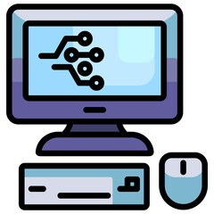 Digital Desk Icon
